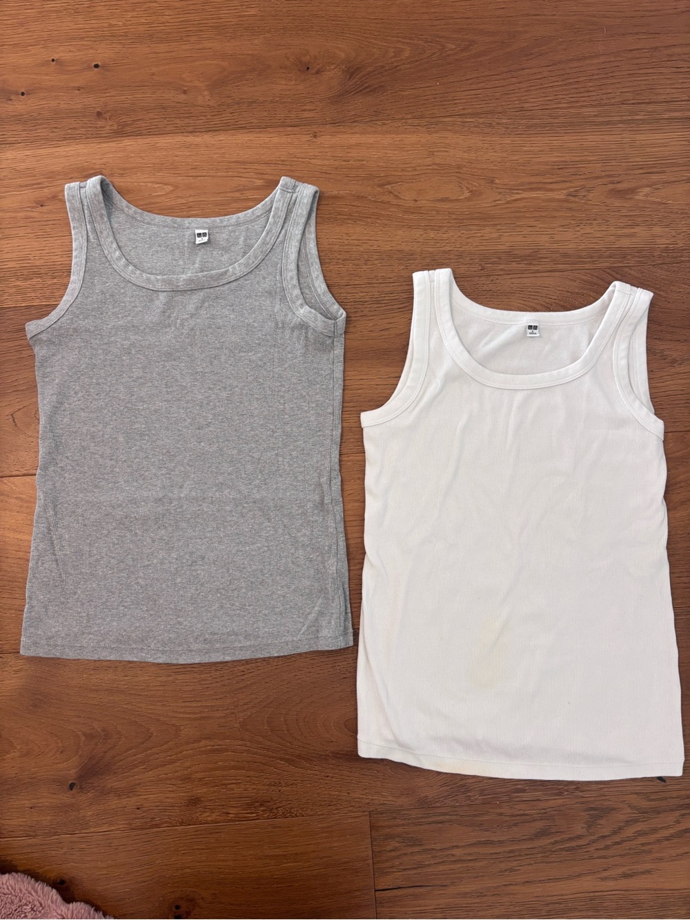 2-Pack Tank Tops - Gray & White